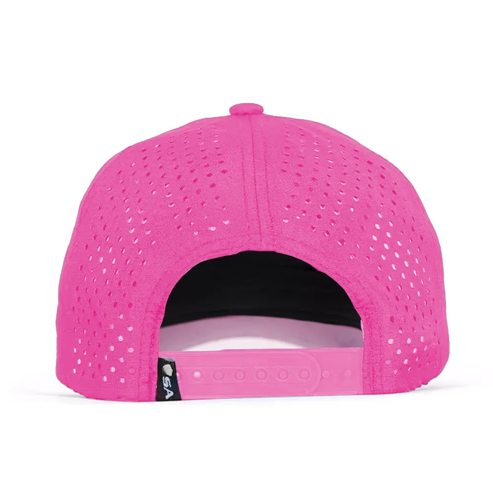 Special Edition Performance Snapback | Florida Palm Tree | Bright Pink