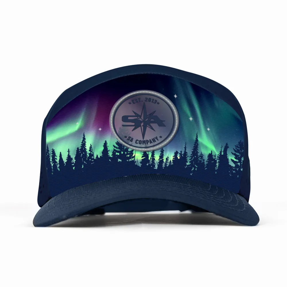 Special Edition Performance Snapback | Northern Lights | Navy