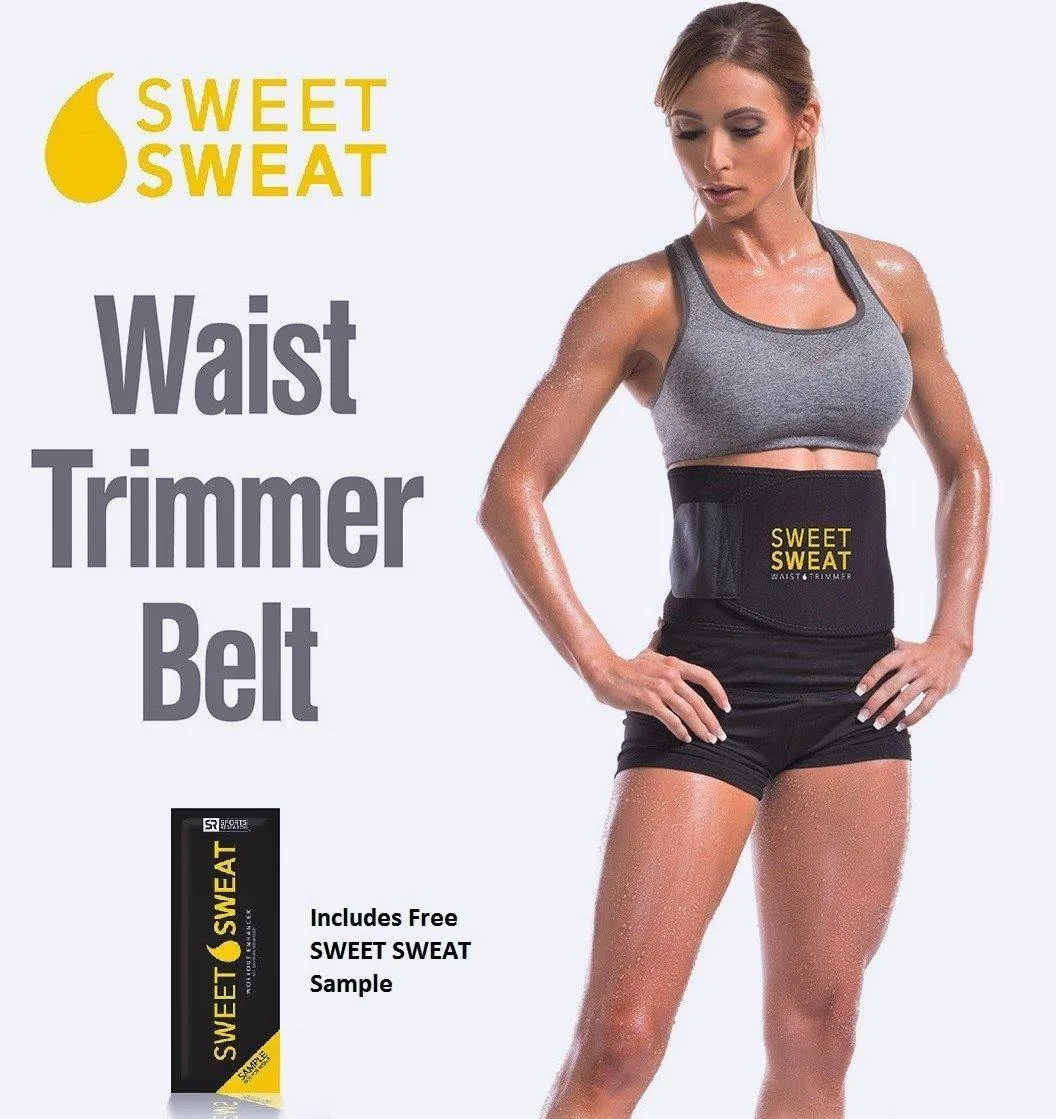 Sports Research - Sweet Sweat Premium Waist Trimmer Cinta Original