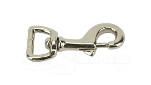 Square Eye Light Weight Swivel Snap 13mm Silver