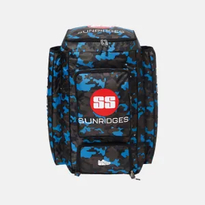 SS Camo Duffle Cricket Kit Bag -Blue