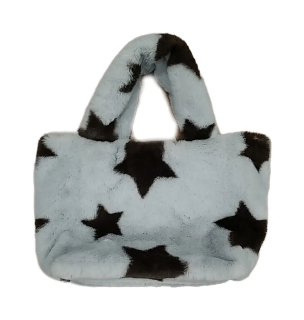Star Fur Tote Bag