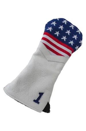 Stars and Stripes Needlepoint Driver Headcover