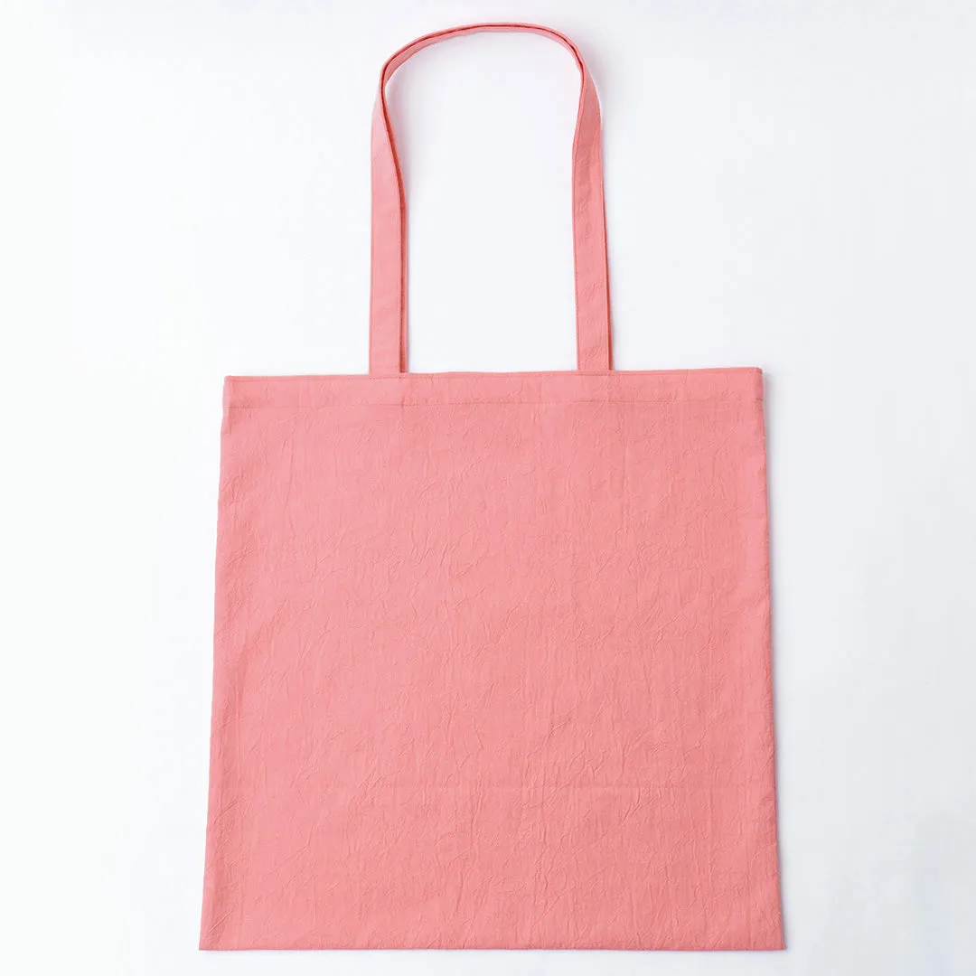 Strawberry Chocolate Washer Fabric Tote Bag【Japan Jewelry】