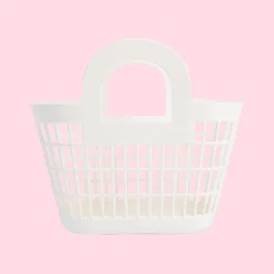 sunjellies: rosie basket in cream