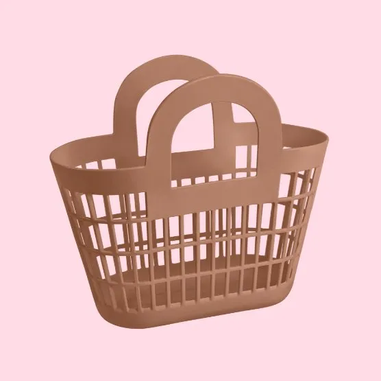 sunjellies: Rosie basket in Mocha