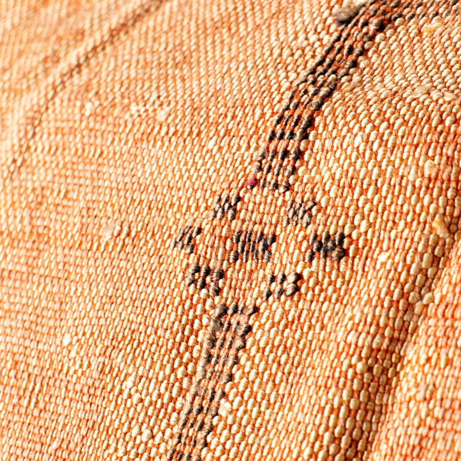 Sunset Orange - Tote Cactus Silk bag