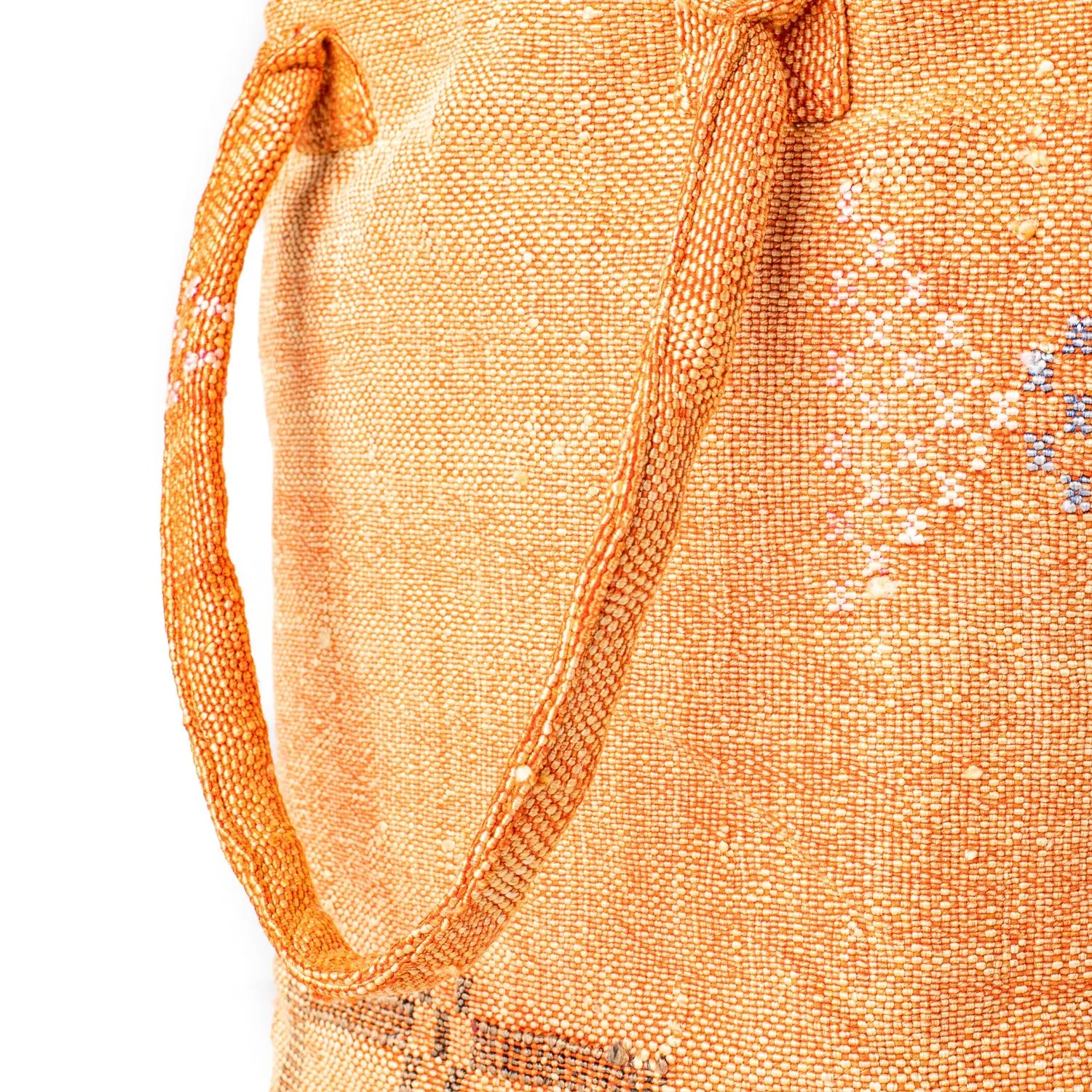 Sunset Orange - Tote Cactus Silk bag