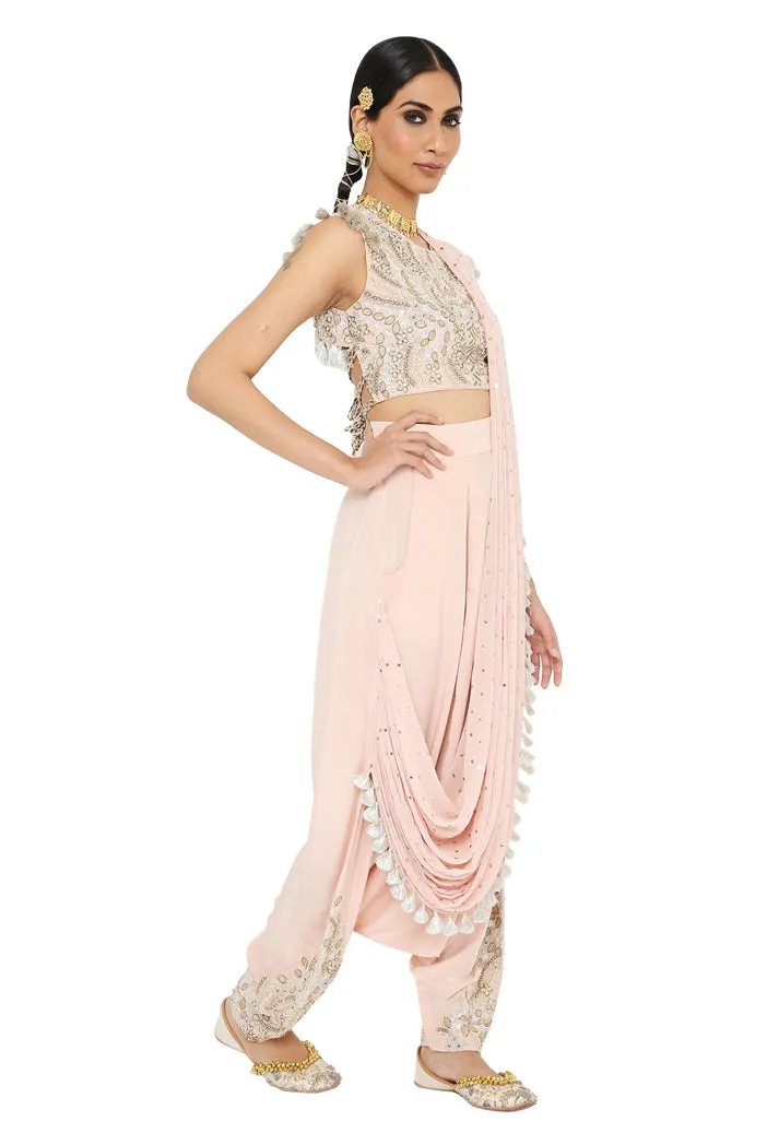 SUROOR Dhoti Drape Set