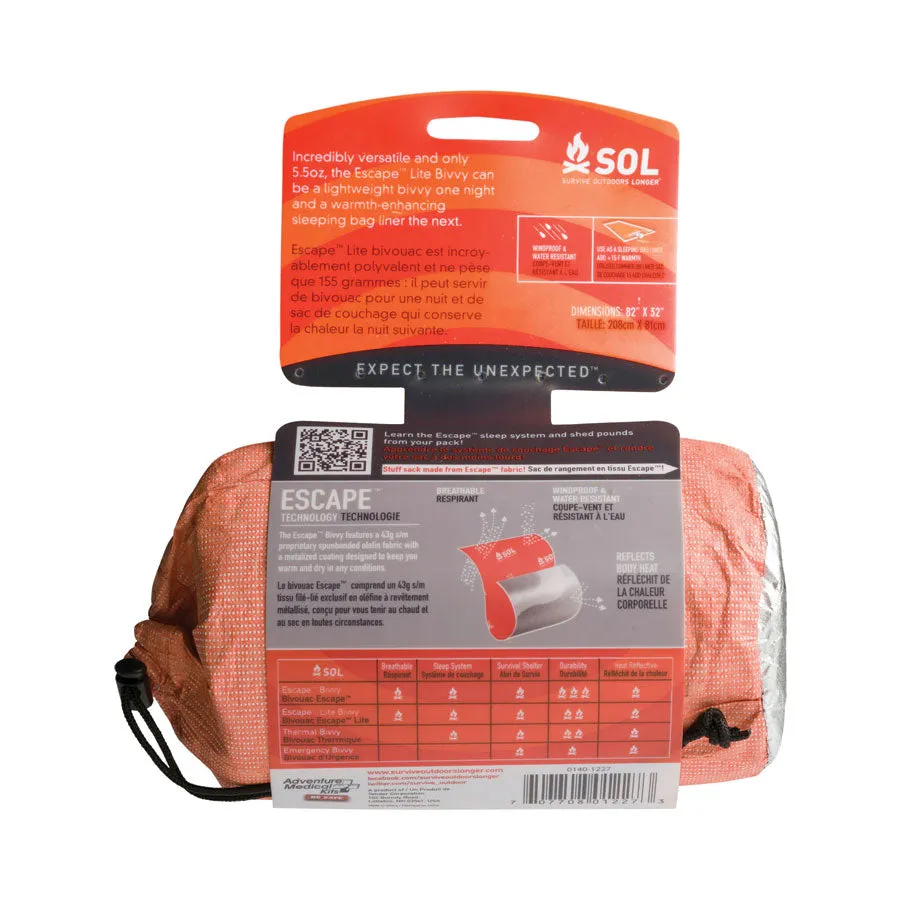 Survive Outdoors Longer SOL Escape Lite Bivvy
