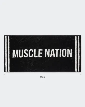 Sweat Towel - Black/ White