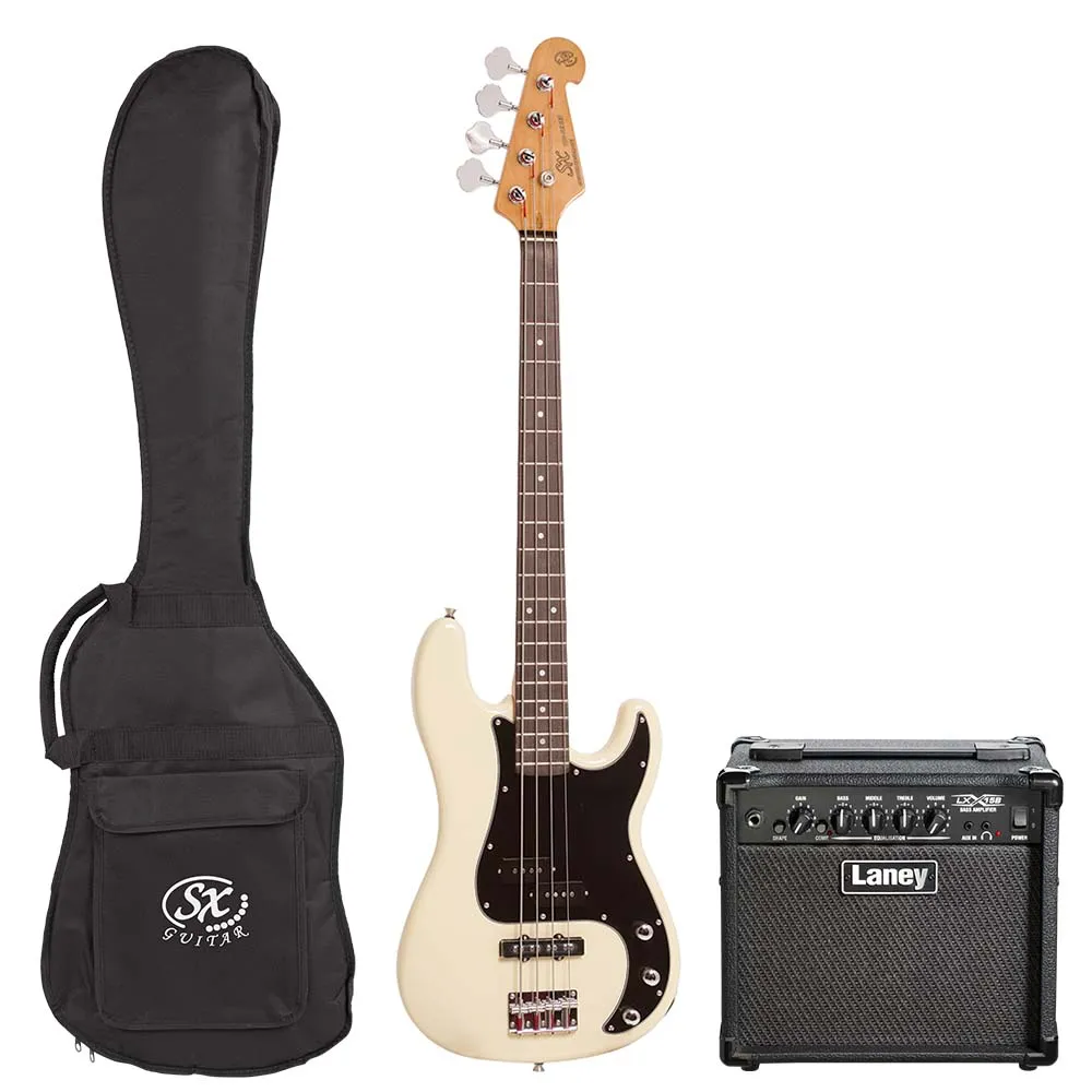 SX / Laney Bass Guitar & Amp Package
