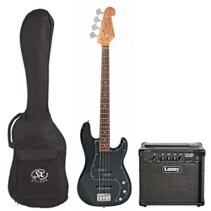 SX / Laney Bass Guitar & Amp Package
