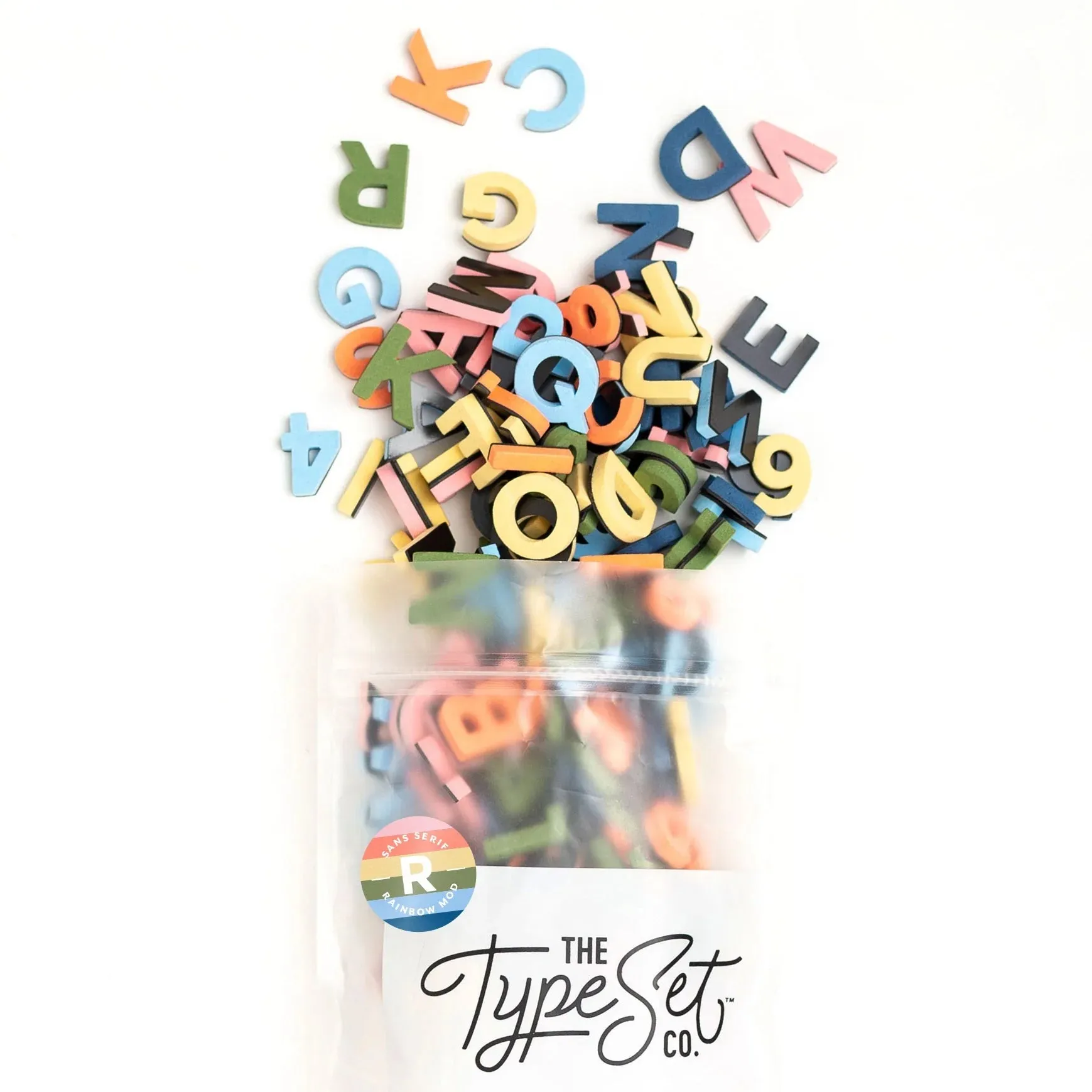 The Type Set Co. Magnetic Letters & Numbers - 200 pieces