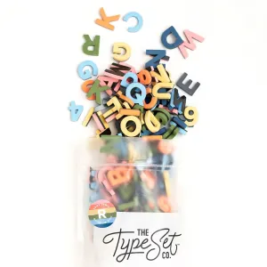 The Type Set Co. Magnetic Letters & Numbers - 200 pieces
