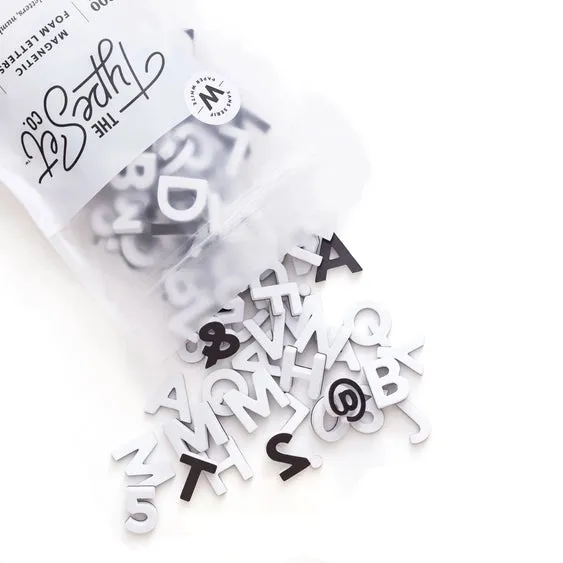 The Type Set Co. Magnetic Letters & Numbers - 200 pieces