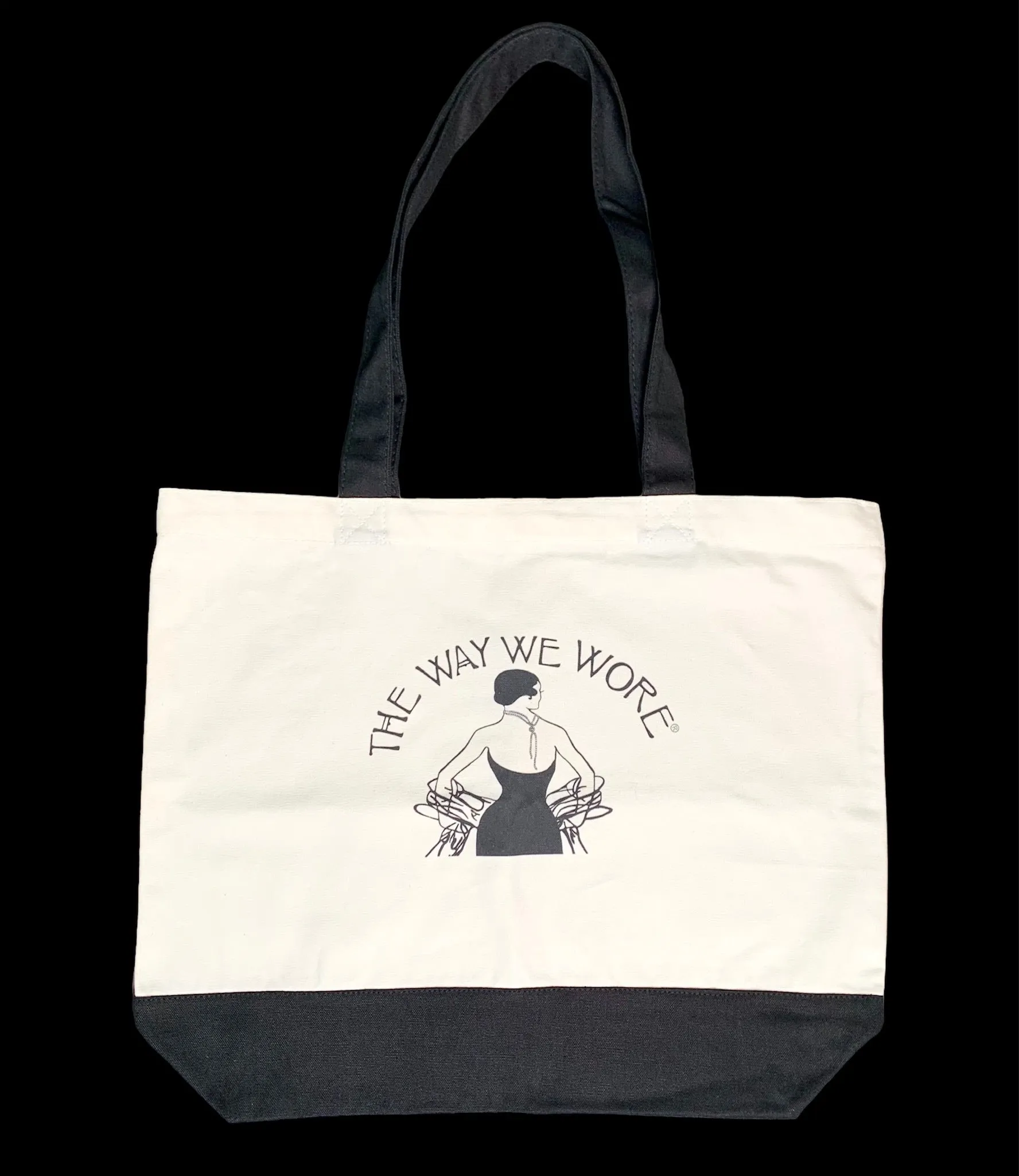 The Way We Wore LARGE tote bag