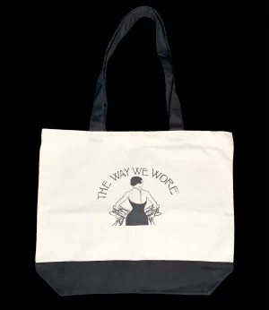 The Way We Wore LARGE tote bag