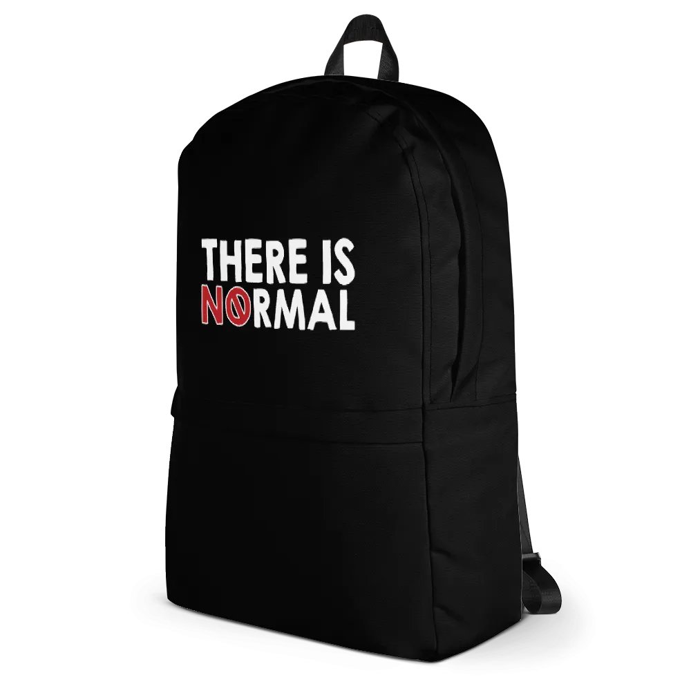 There is No Normal (Text Only Design - Backpack)