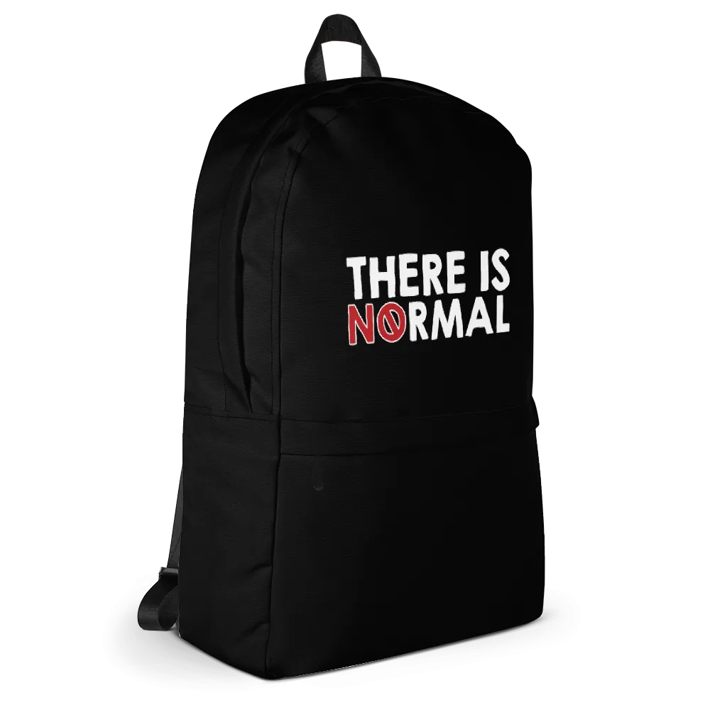 There is No Normal (Text Only Design - Backpack)