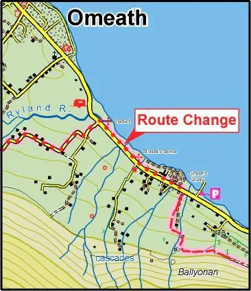TÁIN WAY MAP GUIDE 1:50,000 MAP OF COOLEY