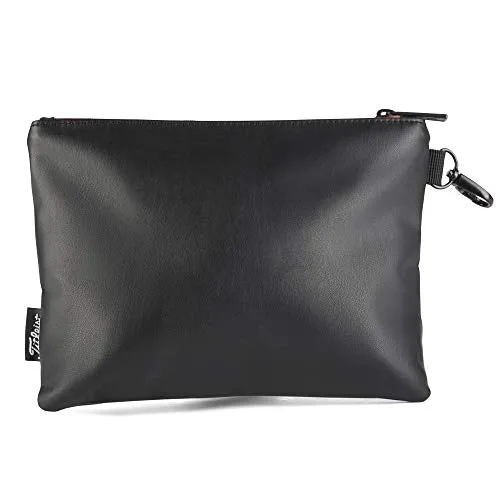 Titleist Professional Zippered Golf Pouch Black