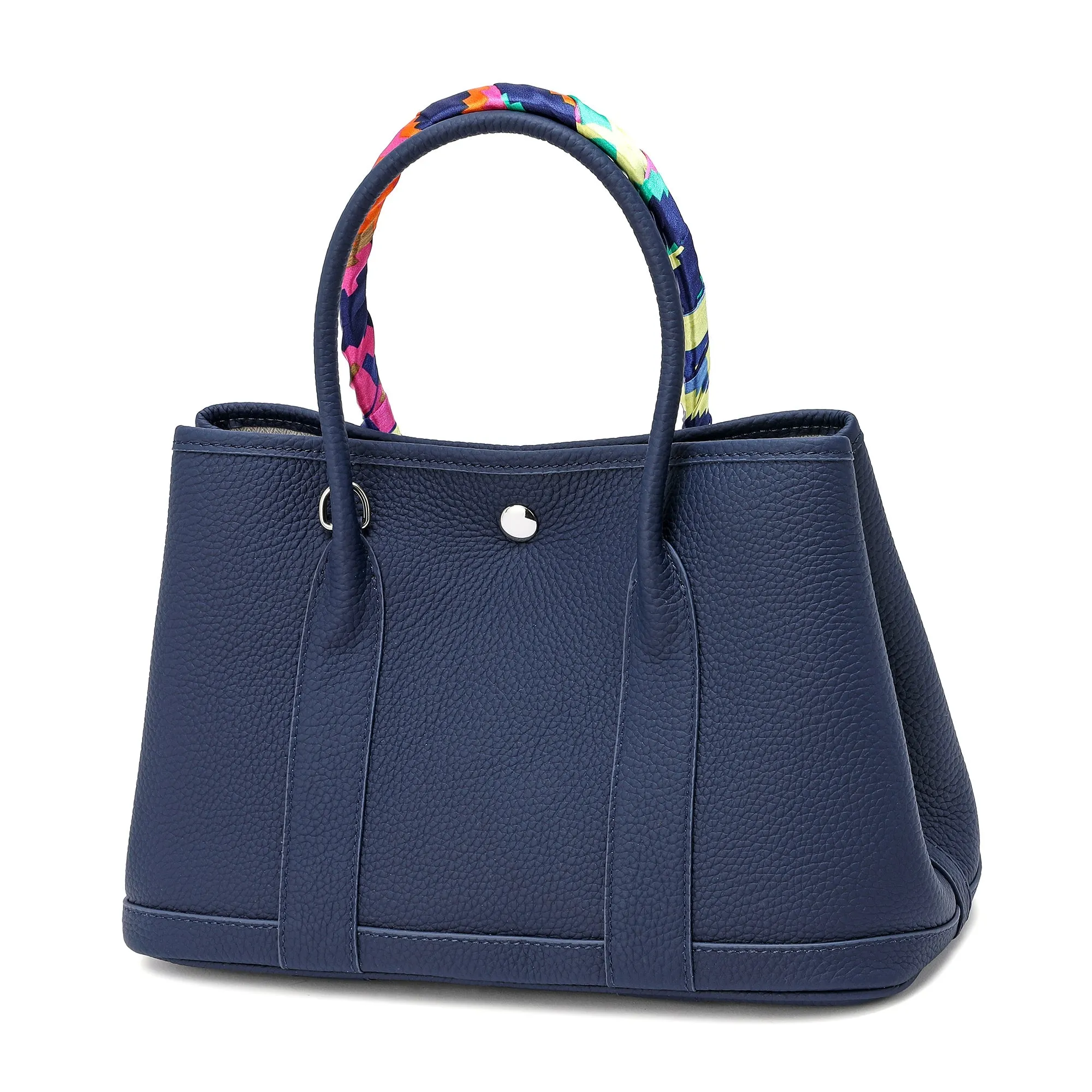 Top-Grain Leather Satchel/ Tote Bag