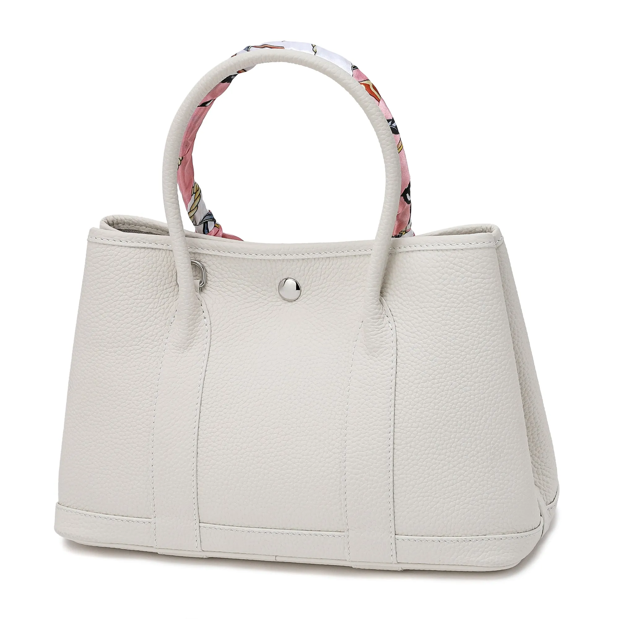 Top-Grain Leather Satchel/ Tote Bag
