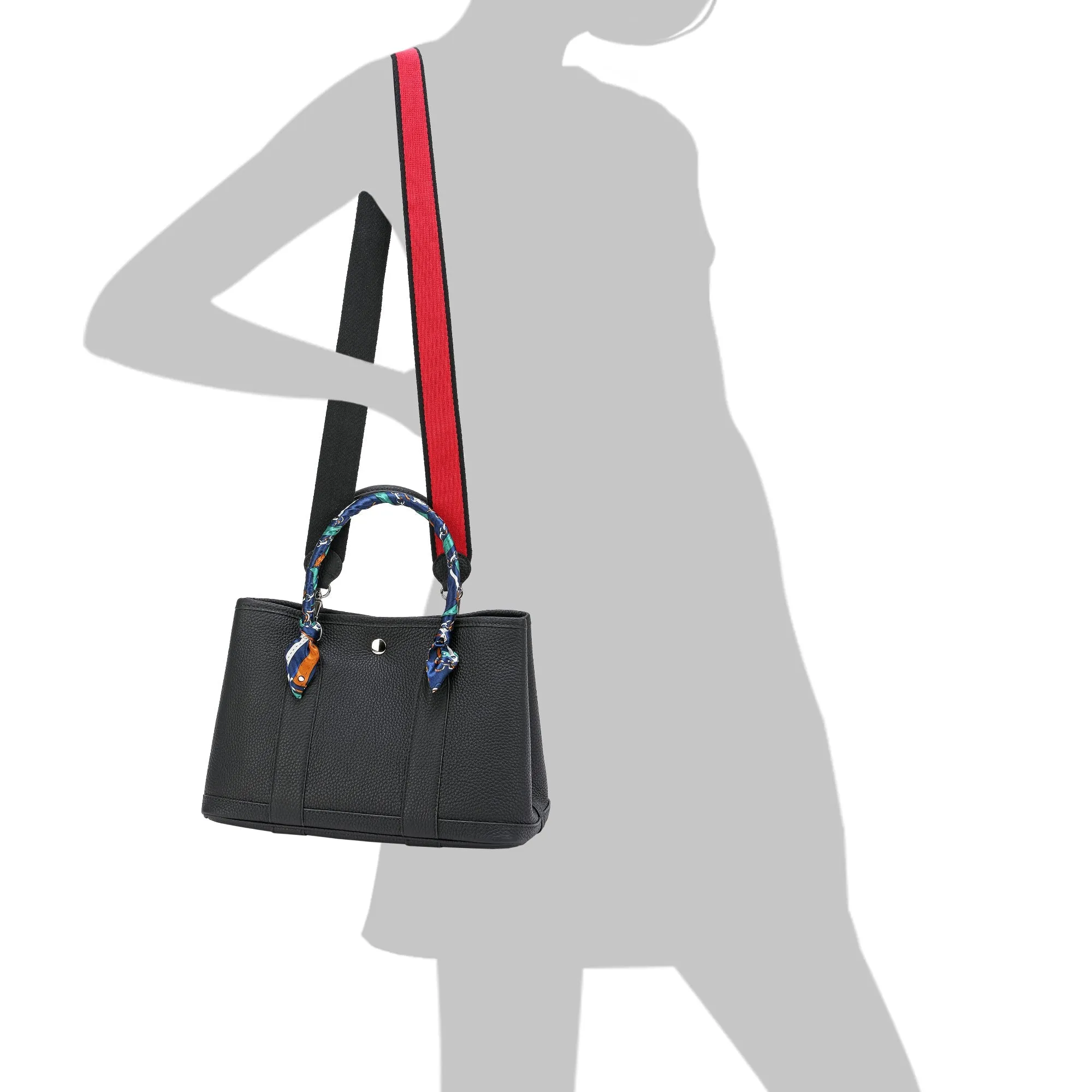 Top-Grain Leather Satchel/ Tote Bag