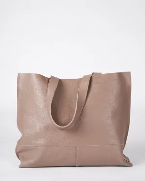 tortora shoulder tote - leather