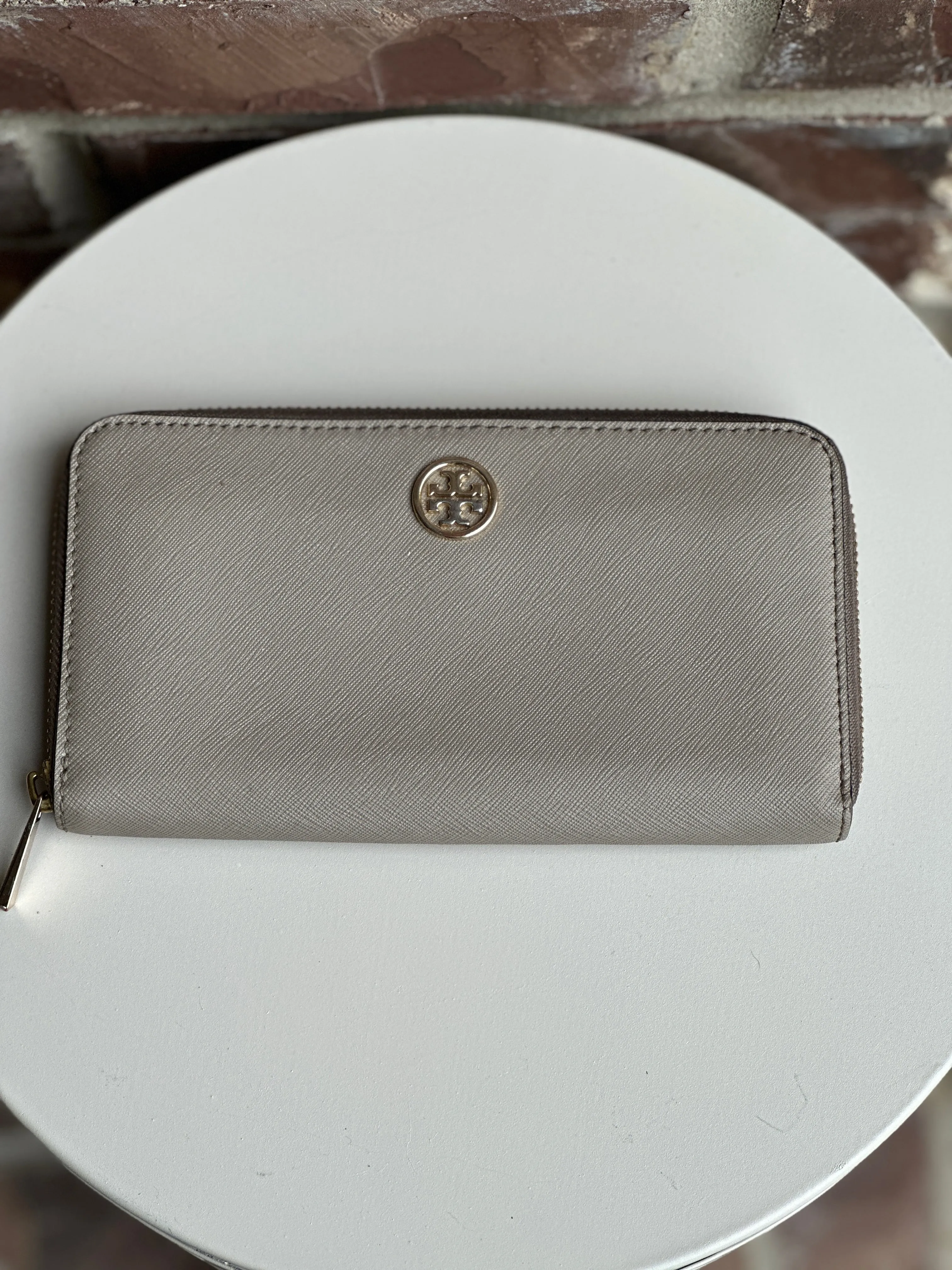 Tory Burch Leather Continental Wallet