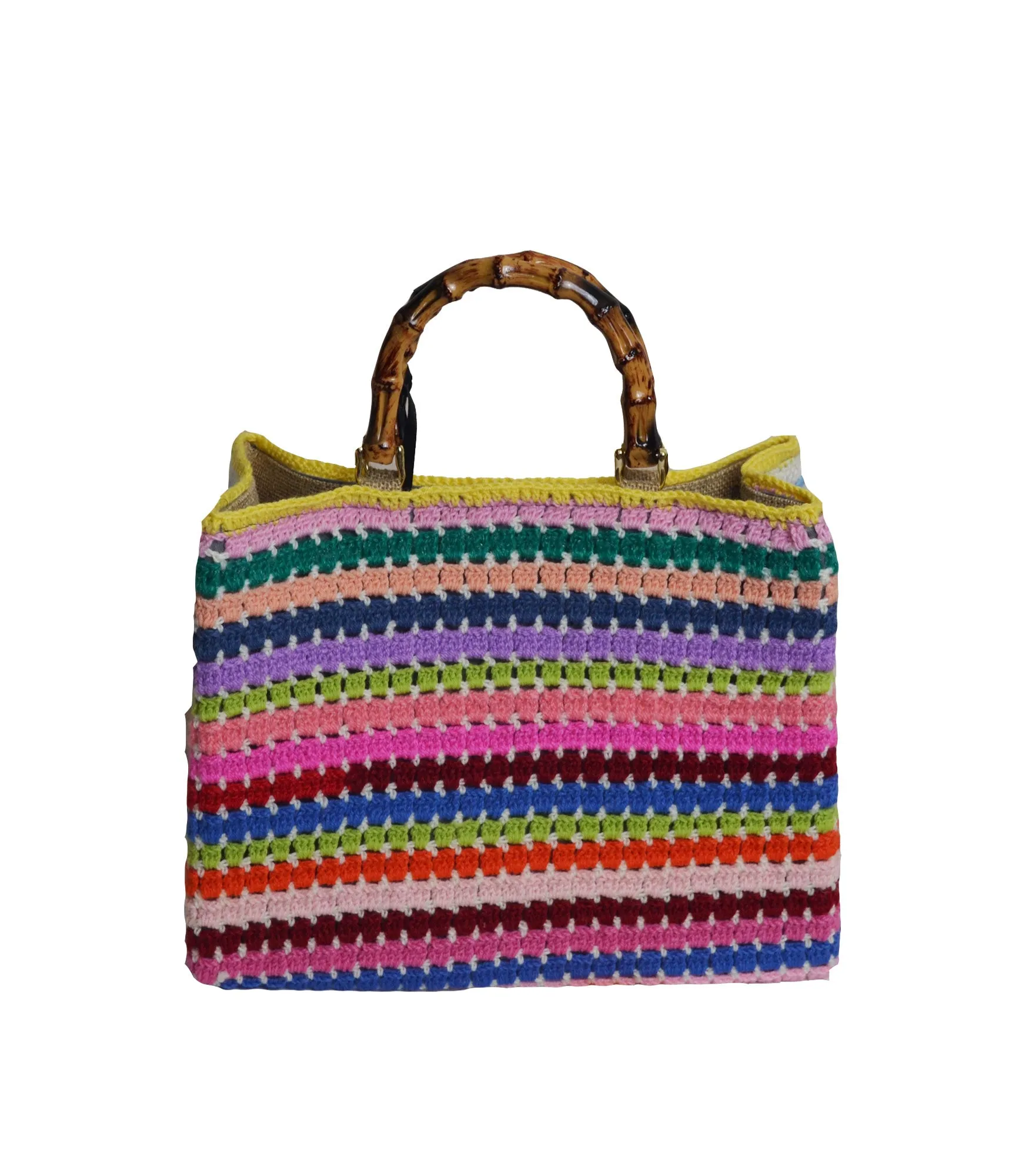 Tote Bag Crochet - Multicolor