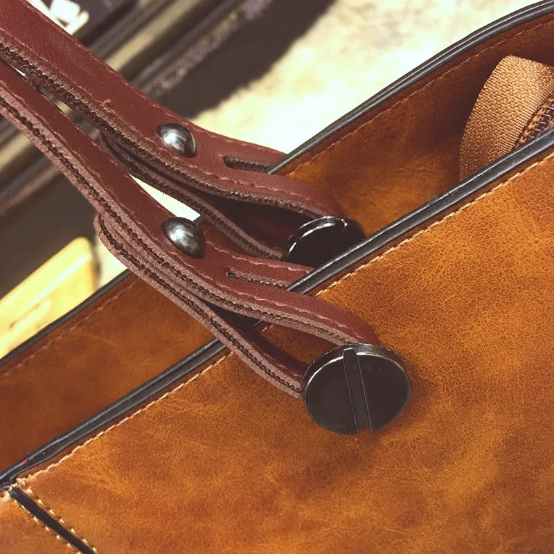 Tote / Shoulder Bag  <br>Vegan-Leather