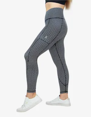 Triangle waist Legging - Black & White