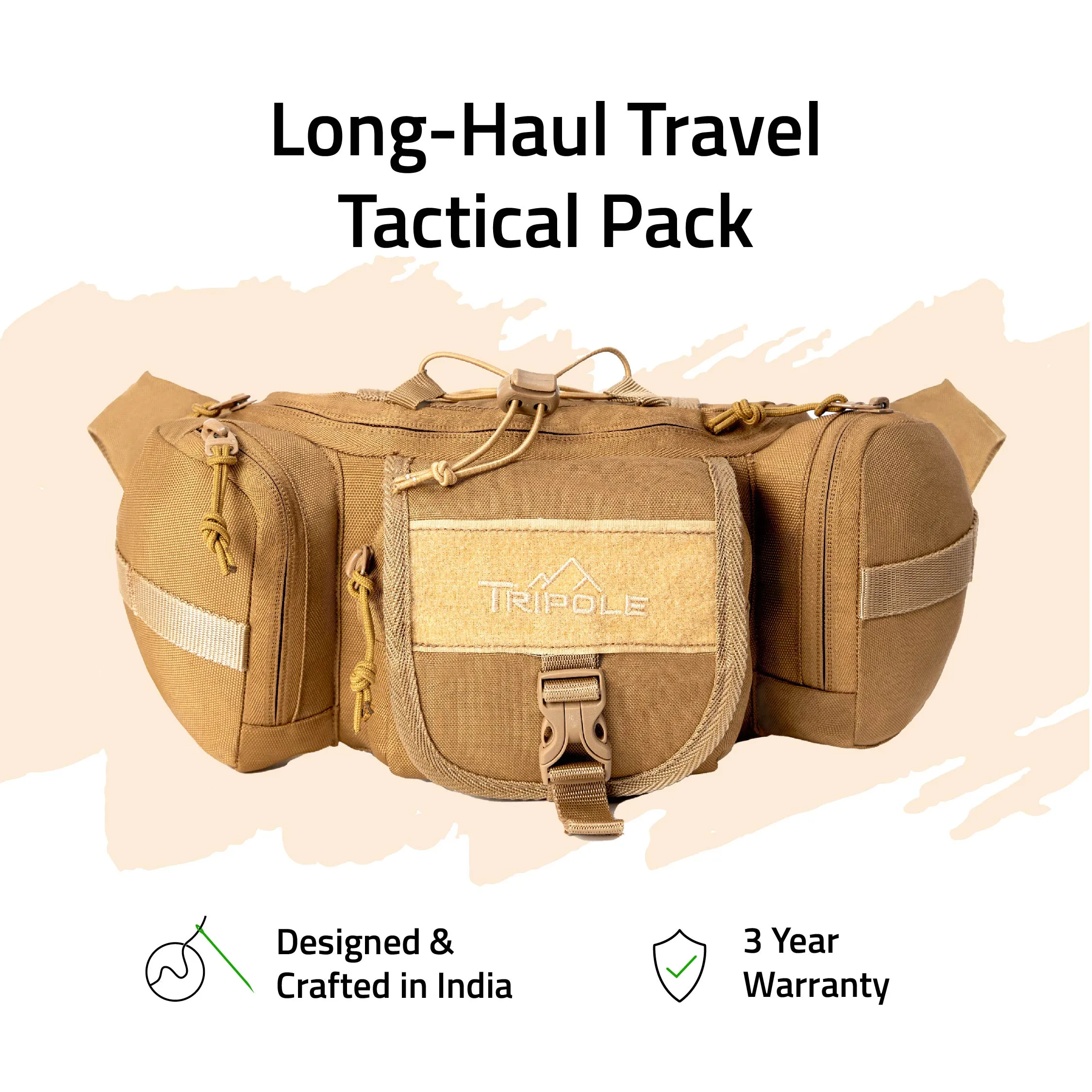 Tripole Tactical Waist Pack and Fanny Bag