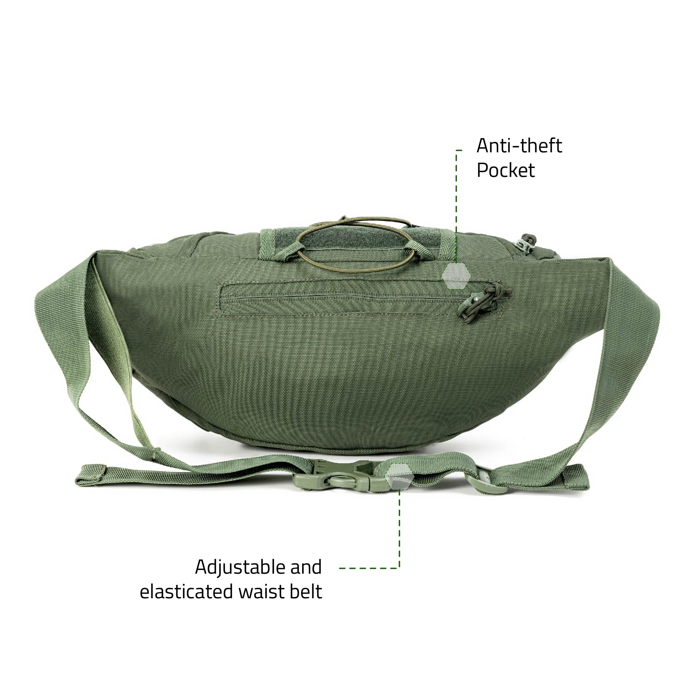 Tripole Tactical Waist Pack and Fanny Bag