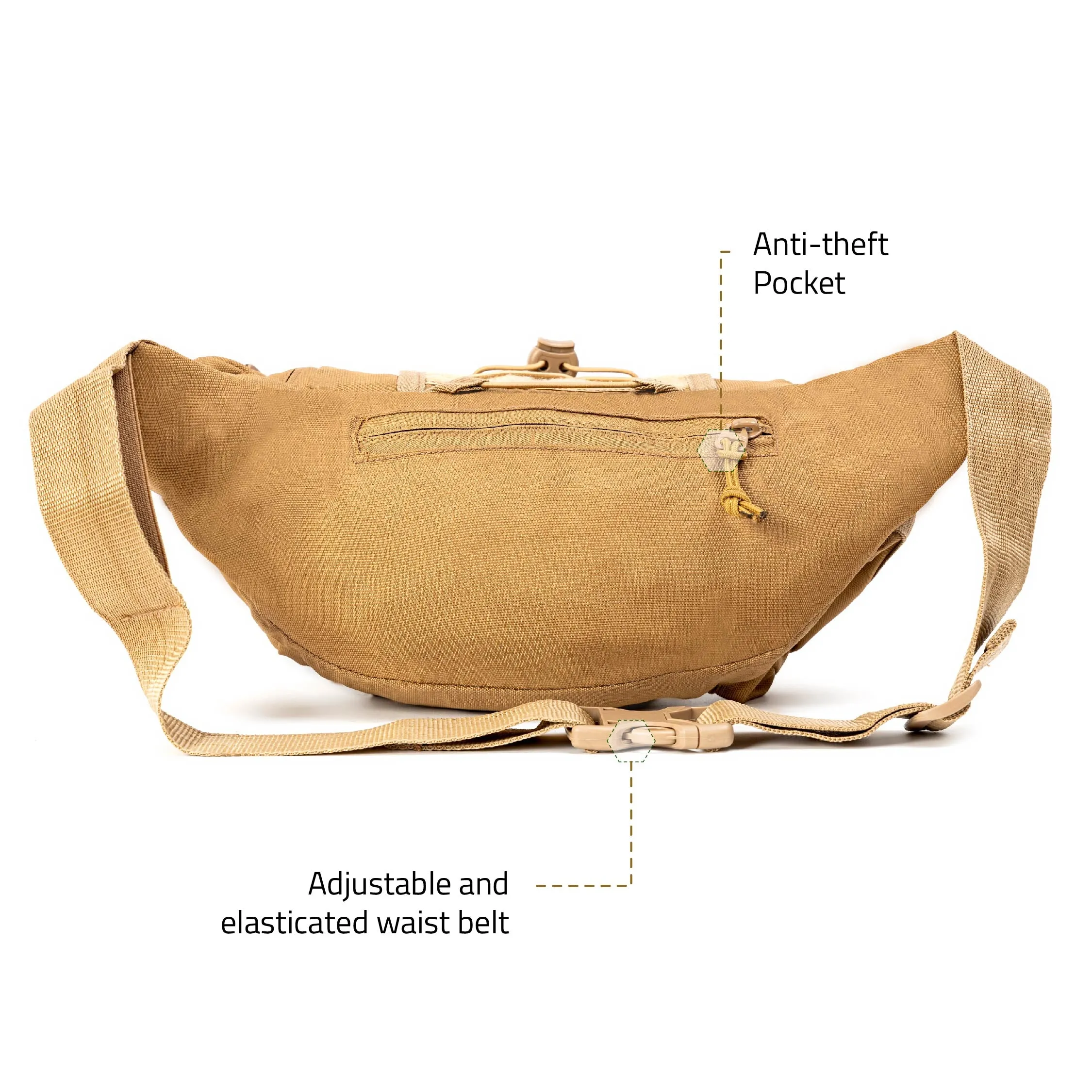 Tripole Tactical Waist Pack and Fanny Bag