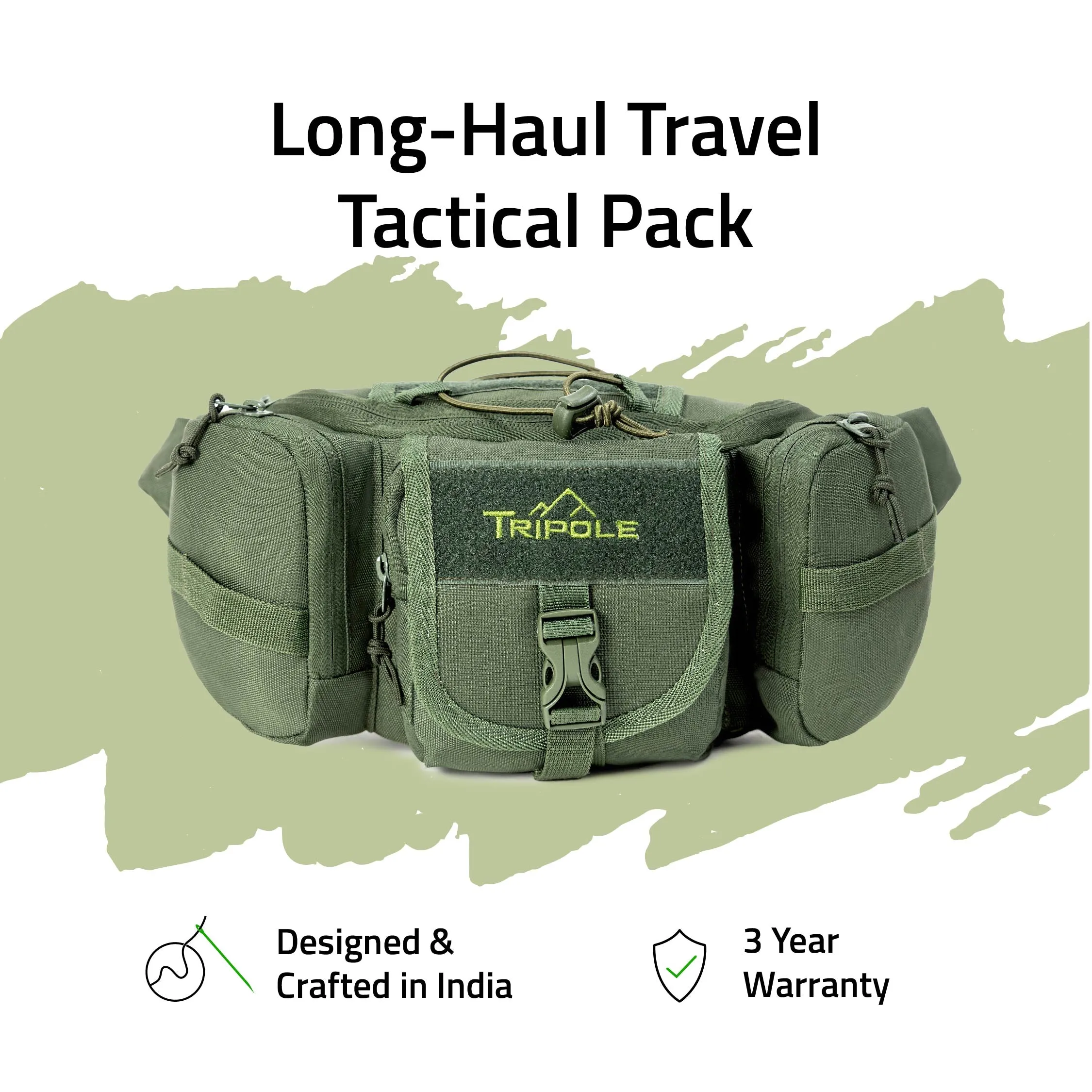 Tripole Tactical Waist Pack and Fanny Bag