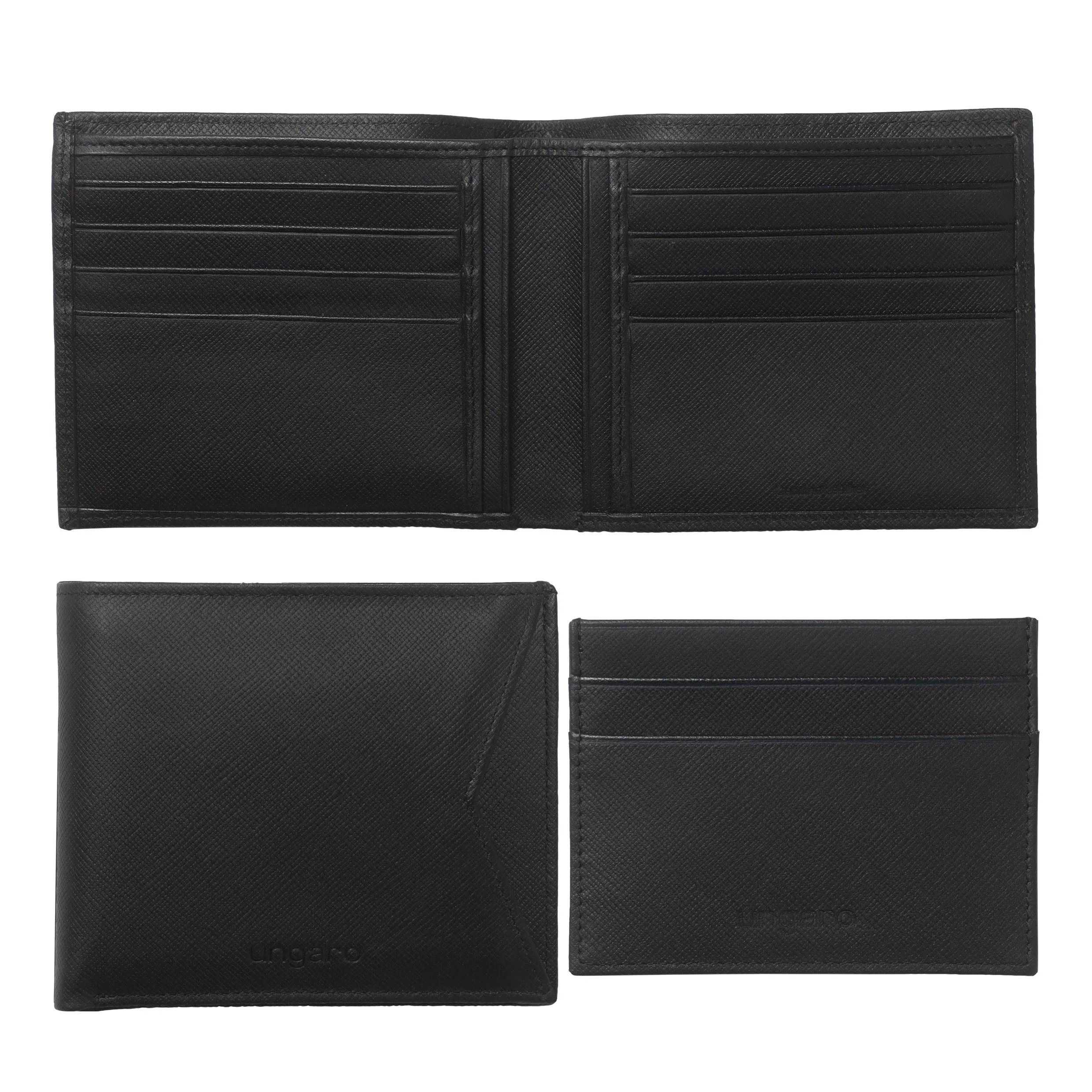 Ungaro ULW917A-Card wallet Cosmo Black