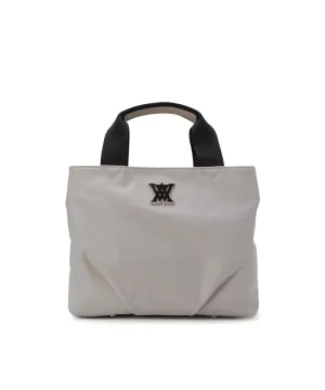 Uni Double Pocket Tote Bag - Beige