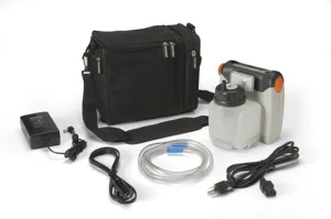 Vacu-Aide Compact Suction Unit with 725cc Reusable Bottle and Carrying Case - 1 Each