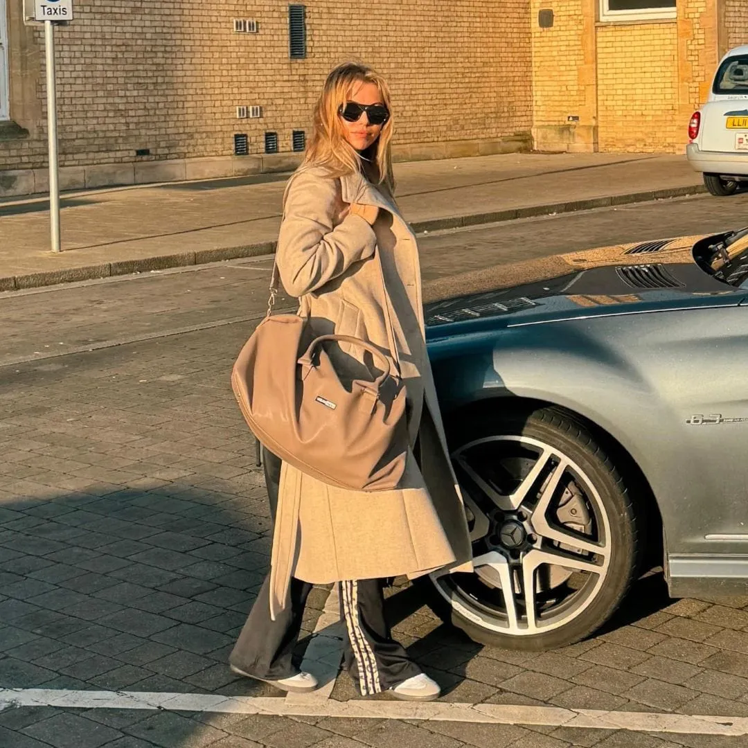 Vegan Grain Leather Boutique Weekender | Multiple Colours