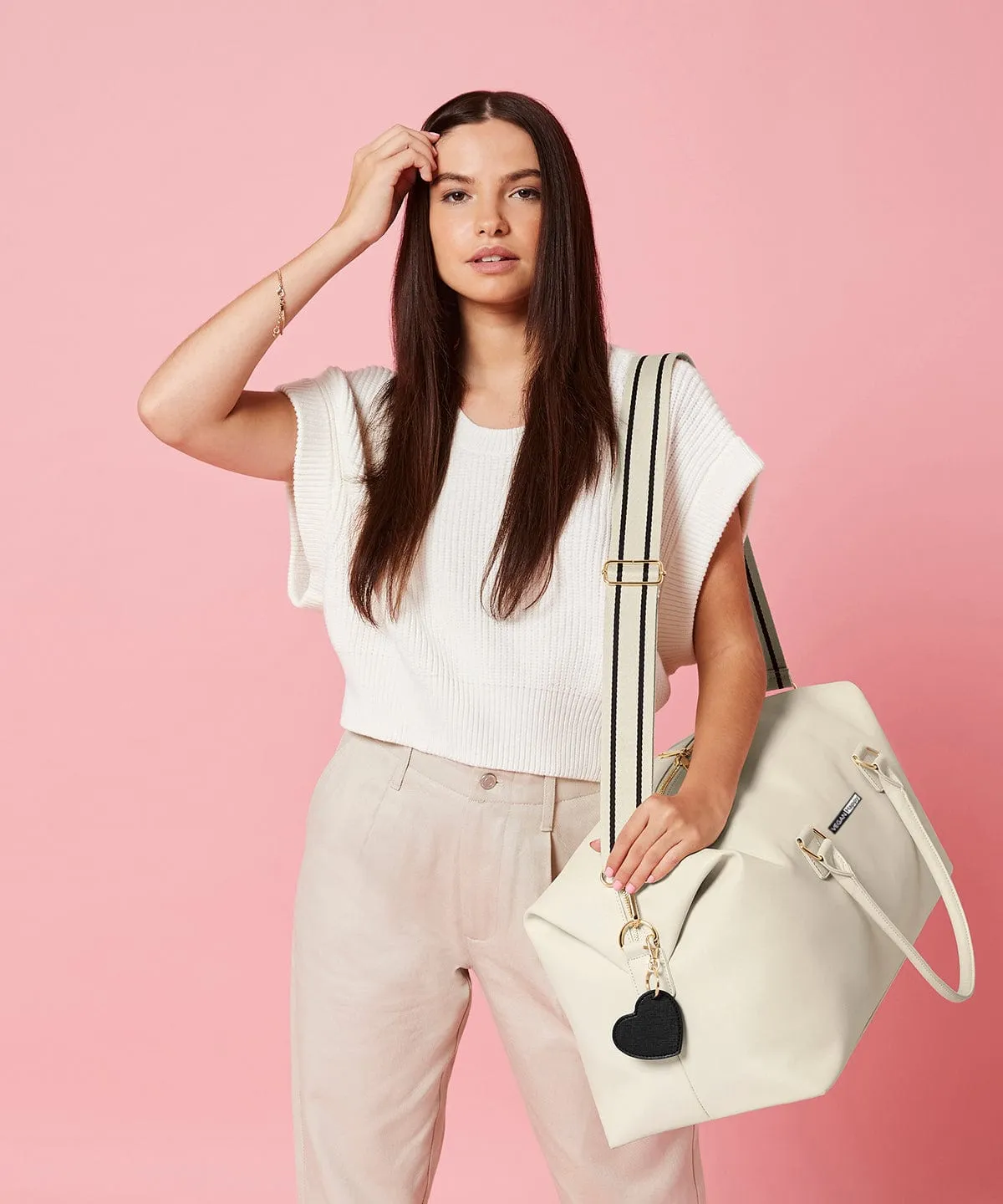 Vegan Grain Leather Boutique Weekender | Multiple Colours