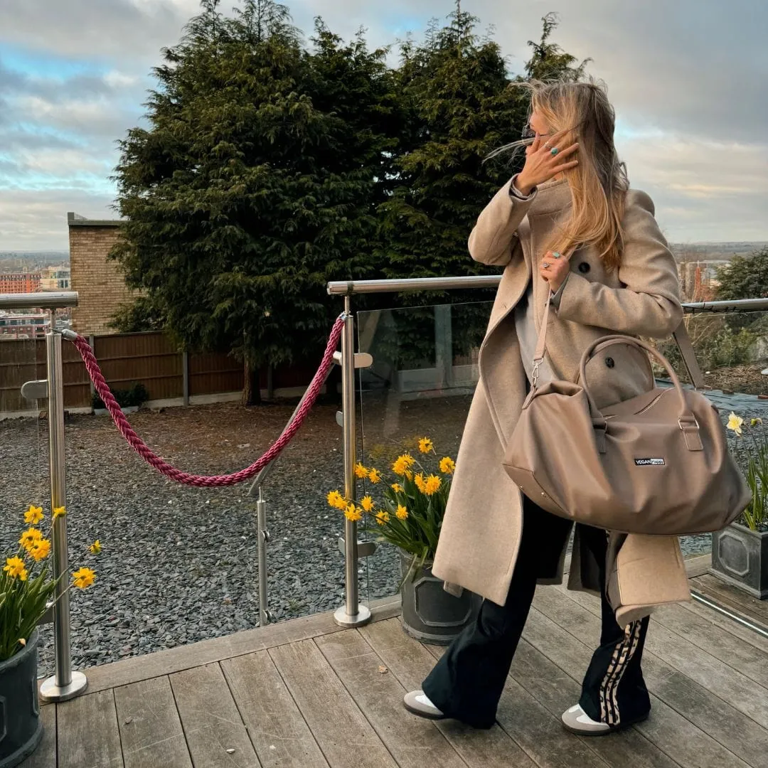 Vegan Grain Leather Boutique Weekender | Multiple Colours