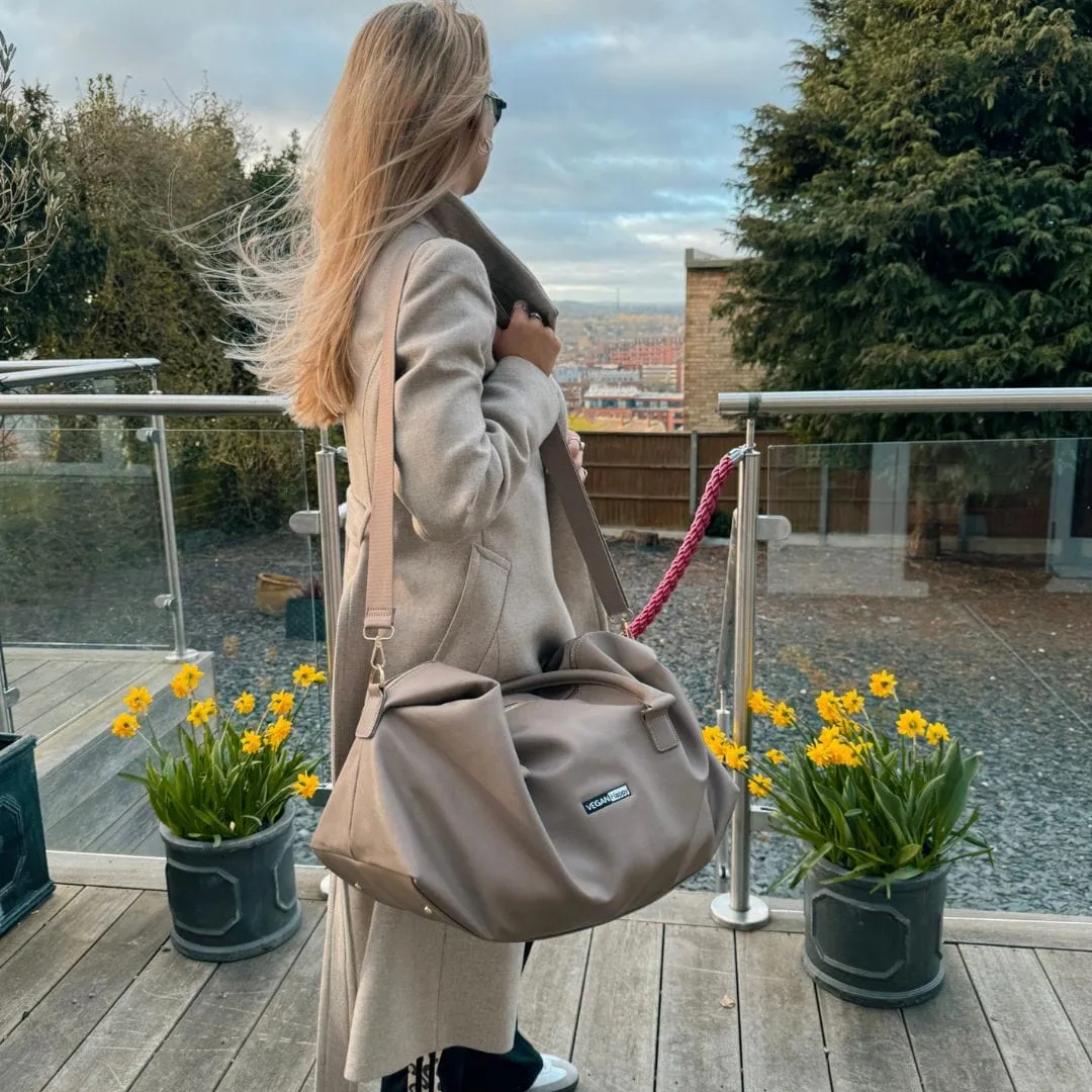 Vegan Grain Leather Boutique Weekender | Multiple Colours