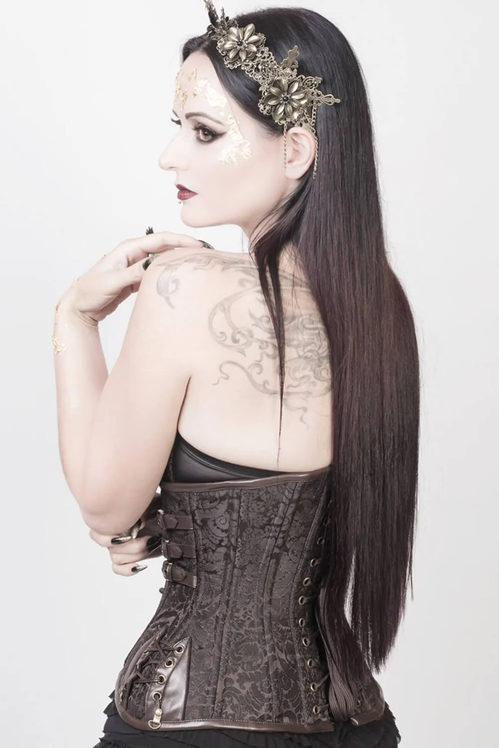 VG-19188 - Custom Made New Curvy Waist Trainer in Clasp Opening