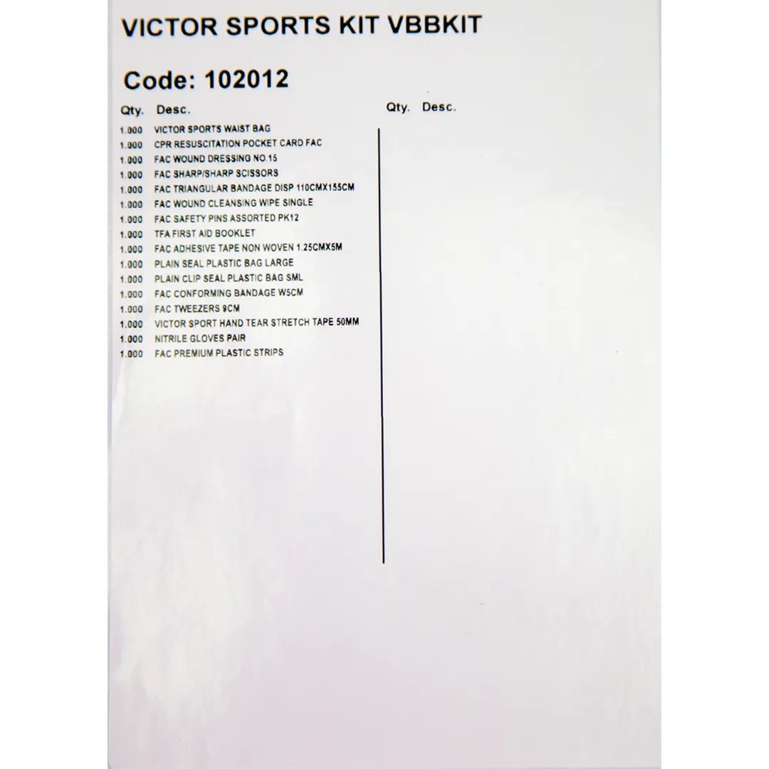 Victor Bum Bag Kit