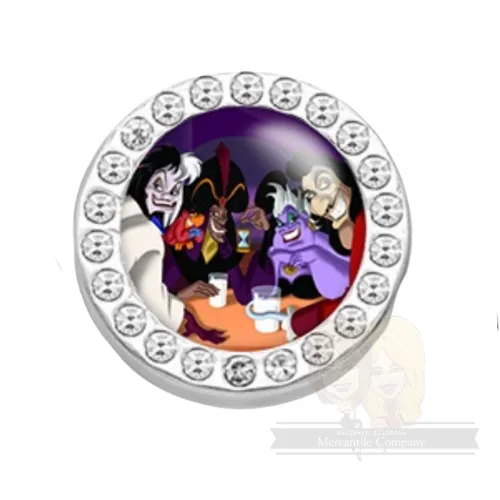 Villain Cartoon Character Jewelry Snap