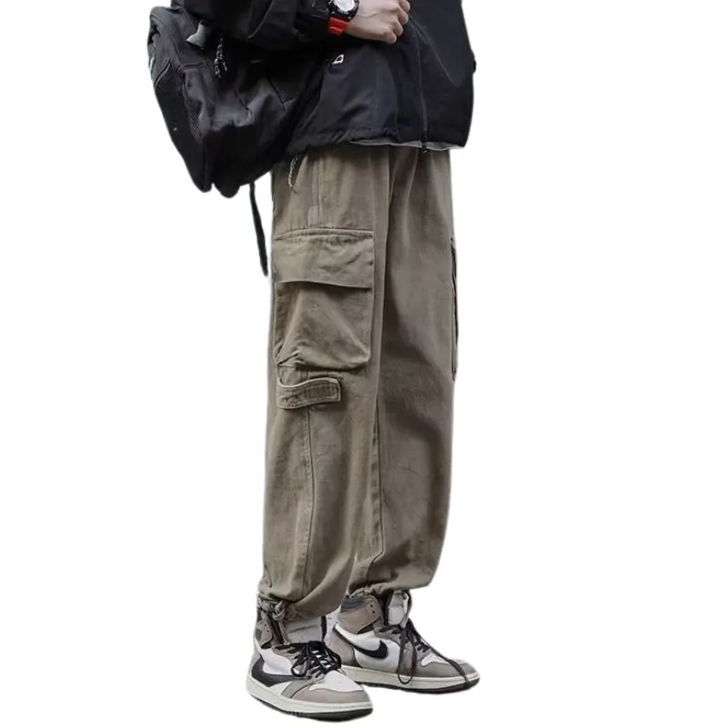 Vintage Multi-Pocket Cargo Pants