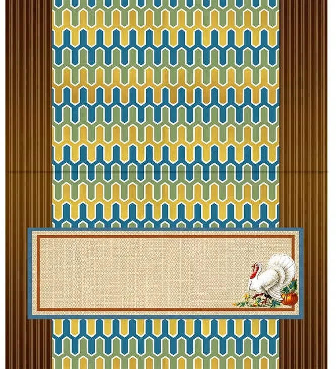 Vintage Turkey Placecards